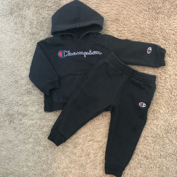champion hoodie and joggers set